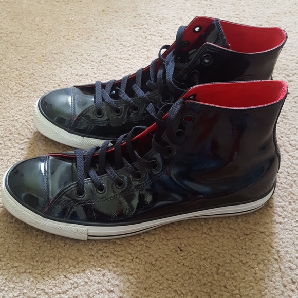 patent leather converse mens